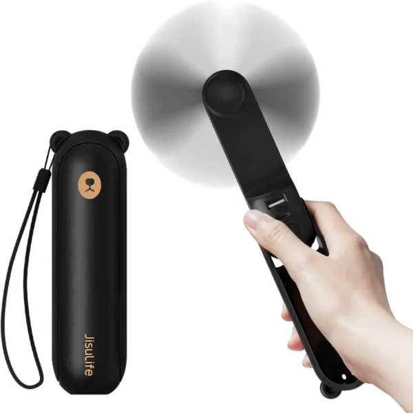 JisuLife Handheld Fan Life 8 (2000mAh) - Black